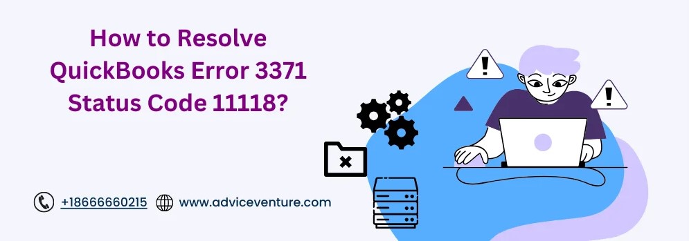 How To Resolve Quickbooks Error 3371 Status Code 11118?